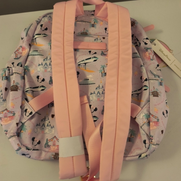 Stoney Clover Lane x Disney Walt Disney World Mini Backpack Pink NWT